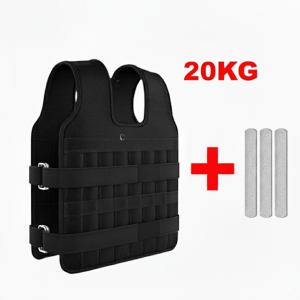 וסט משקולות אפוד עם משקל 20 קג מתכוונן מקצועי TRAINING VEST