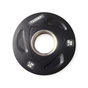 פלטה משקל X ציפוי גומי 1.25 קג צלחת משקולות אולימפית למוט