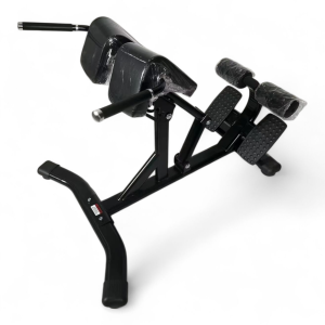 כיסא רומי מקצועי ומאסיבי מתכוננן שחור זוקפי גב תחתון