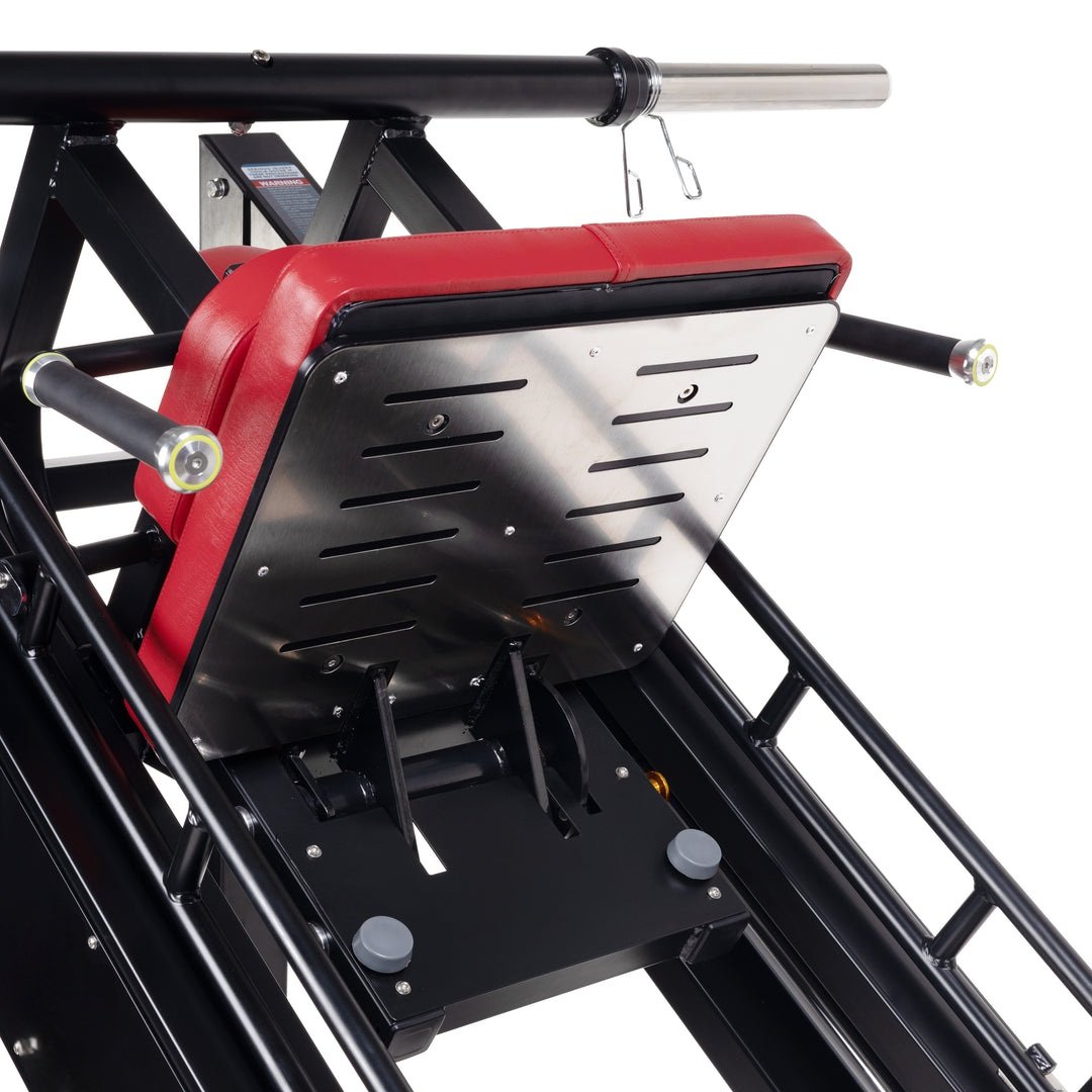 מכשיר לחיצת רגליים45° /סקוואט מקצועי לחדרי כושא משקולות חופשי 5 מכשיר לחיצת רגליים45° /סקוואט מקצועי לחדרי כושא משקולות חופשי – תמונה 5