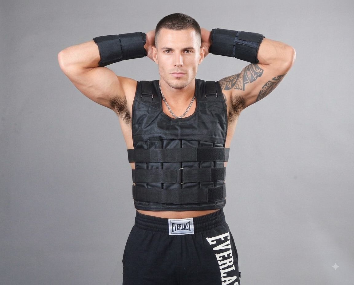 וסט משקולות אפוד עם משקל 50 קג מתכוונן מקצועי TRAINING VEST מטילי כסף לא שק חול 7 וסט משקולות אפוד עם משקל 50 קג מתכוונן מקצועי TRAINING VEST מטילי כסף לא שק חול – תמונה 7