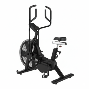 אופני רוח מקצועיים לחדרי כושר שחור עם מסך