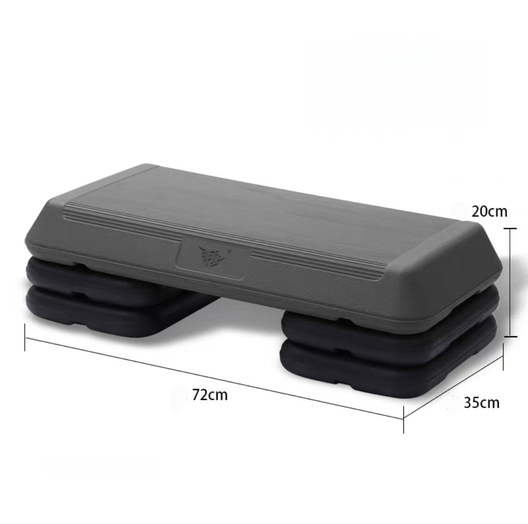 מדרגה אירובית אפור 72 סמ 3 מצבים מתכווננת מקצועית AEROBIC STEP 1 מדרגה אירובית אפור 72 סמ 3 מצבים מתכווננת מקצועית AEROBIC STEP