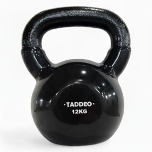 קטלבל שחור 12 קג מקצועי בציפוי וניל KATTELBELL VANILLE