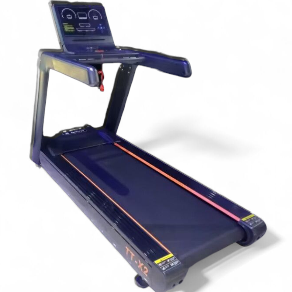 הליכון מקצועי 8 כ”ס מסך LED מסילה 1 הליכון מקצועי 8 כ”ס מסך LED מסילה