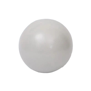 כדור אובר בול 23 סמ OVER BALL  לבן/שמנת פילאטיס יוגה