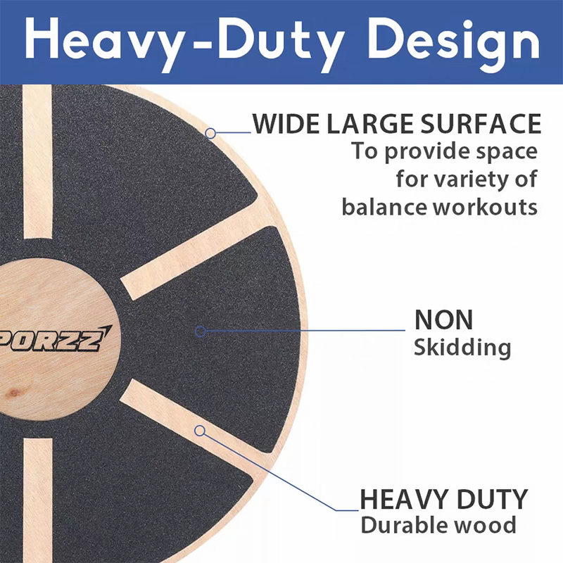 לוח שיווי משקל איזון עגול + משטח מונע החלקה BALANCE BOARD CORE 9 לוח שיווי משקל איזון עגול + משטח מונע החלקה BALANCE BOARD CORE – תמונה 9