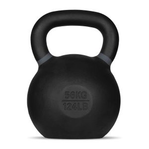 קטלבל רוסי יצוק קלאסי שחור 56 קג מקצועי ברזל - משקל כבד