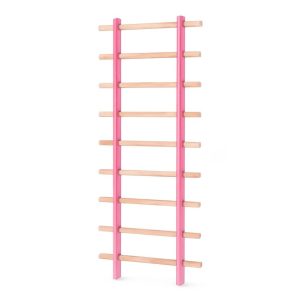 סולם שוודי מקצועי ורוד