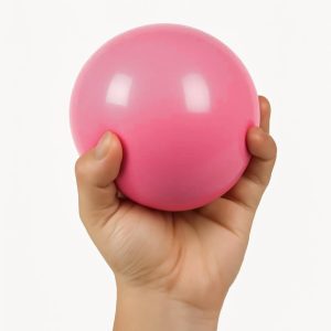 כדור משקל רך פילאטיס ורוד 1 קג