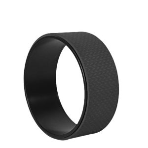 גלגל יוגה מקצועי שחור TPE YOGA WHEEL
