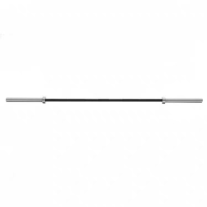 מוט גברים מקצועי 2.2 מטר אולימפי שחור כסוף משקל 20 קג עומס 450 קג