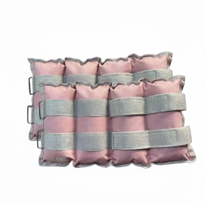 משקולות רגליים לקרסול מקצועי 1.5 קג כל רגל ורוד זוג