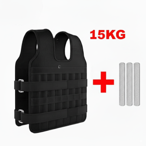 וסט משקולות אפוד עם משקל 15 קג מתכוונן מקצועי TRAINING VEST