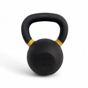 קטלבל רוסי יצוק קלאסי שחור 16 קג מקצועי ברזל - משקל כבד