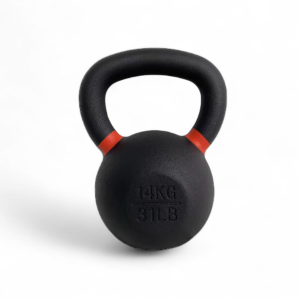 קטלבל רוסי יצוק קלאסי שחור 14 קג מקצועי ברזל - משקל כבד