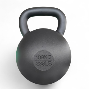 קטלבל רוסי יצוק קלאסי שחור 108 קג מקצועי ברזל - משקל כבד