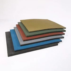 אריח בלימה לרצפה גומי מתאים לחוץ  עובי כ2 סמ ריצוף