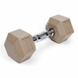 משקולת יד משושה מוקה דאמבל 7.5 קג DUMBBLLE בלעדי !