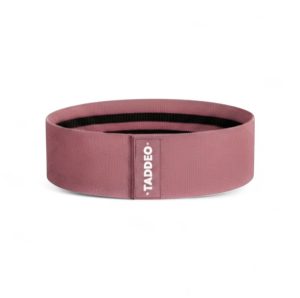 גומיית התנגדות בד ורוד עבה דרגת קושי קשה לשרירי ישבן ירך ובטן HIP BAND