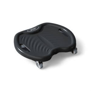 צלחת איזון איכותית עם נקודות אחיזה צבע שחור בלאנס