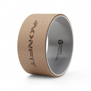 גלגל יוגה פילאטיס רחב 32 סמ מוקה