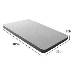 משטח אנטי סליפ  EVA אפור  40×25  עובי  20ממ